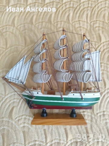Сувенир платноход , снимка 2 - Други ценни предмети - 50919217