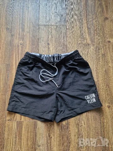 Страхотни мъжки къси шорти бански CALVIN KLEIN размер M , снимка 4 - Бански - 51256193
