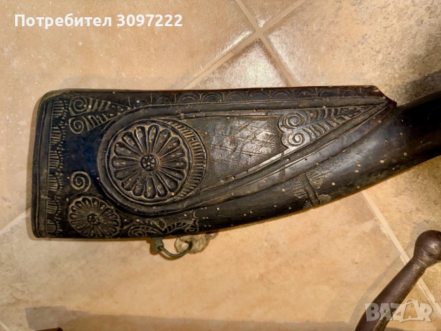 Пушка, оригинална сливенска бойлия с капсулен механизъм, снимка 2 - Бойно оръжие - 53778725