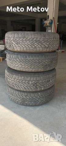 Зимни гуми с джанти 185 65 15, снимка 1 - Гуми и джанти - 45528166