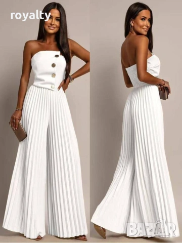 Дамски Бял Солей Гащеризон