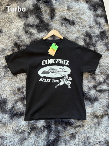 Corteiz черна тениска