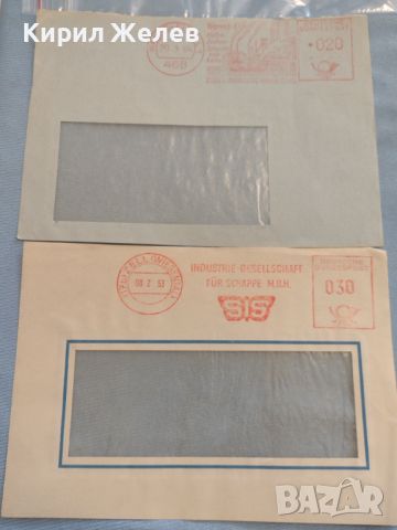 Два стари пощенски пликове с печати Германия за КОЛЕКЦИЯ ДЕКОРАЦИЯ 45797, снимка 1 - Филателия - 46415505