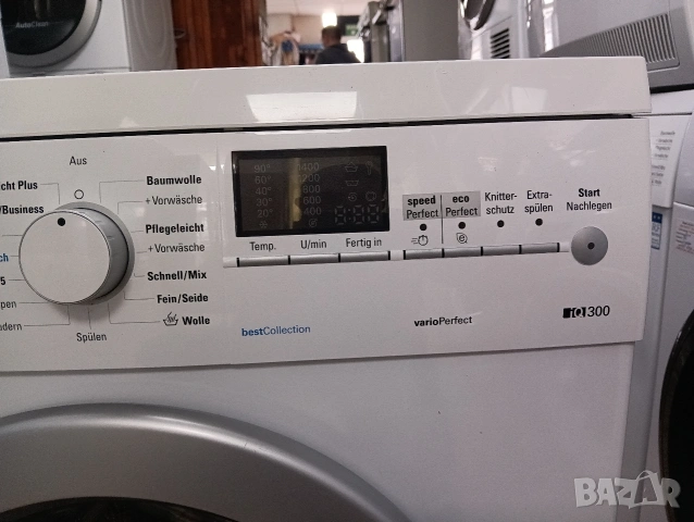 Отлична пералня Сименс Siemens IQ 300 А+++ 7кг 2 години гаранция!, снимка 4 - Перални - 54177324