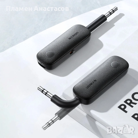 Ugreen Bluetooth Wireless 3.5 mm Receiver & Transmitter – безжичен аудио адаптер, снимка 2 - Ресийвъри, усилватели, смесителни пултове - 53813638