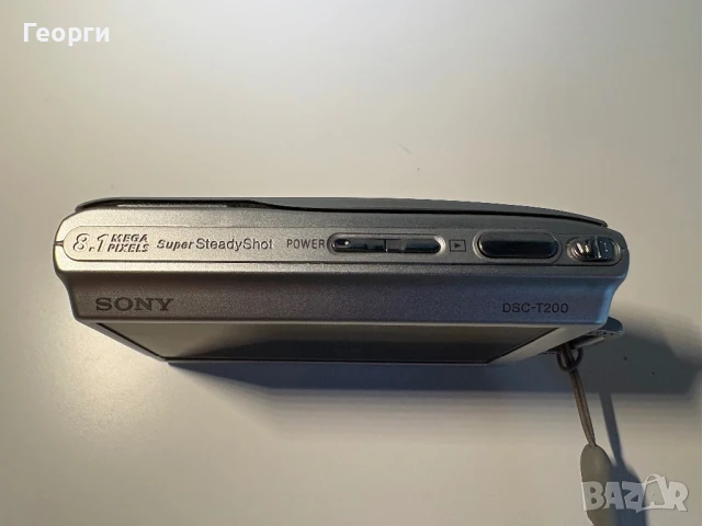Дигитален фотоапарат Sony cyber-shot  T200, снимка 4 - Фотоапарати - 51390785