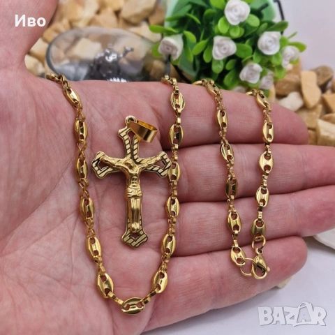 Classic Cross Chain ✝️ | мъжко колие с кръст