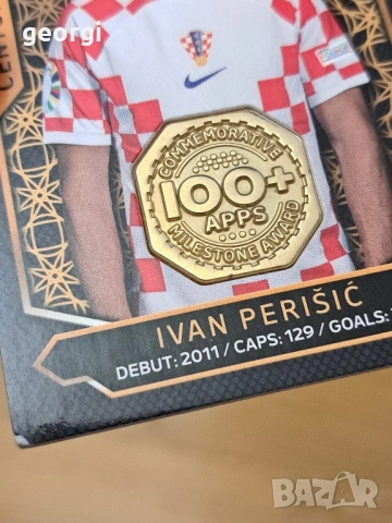 Колекционерска футболна карта на Ivan Perisic Match Attax Euro 2024, снимка 3 - Колекции - 51963220