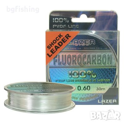 Lazer Fluorocarbon PVDF Shock Leader