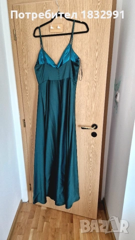 Официална зелена рокля, снимка 5 - Рокли - 54225895