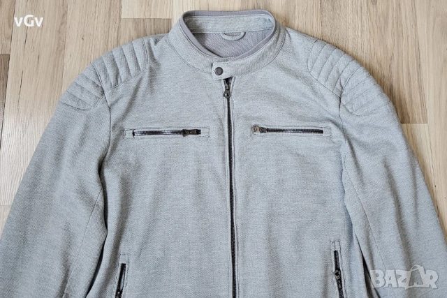 Мъжко яке Zara Biker - L/XL, снимка 5 - Якета - 54164994