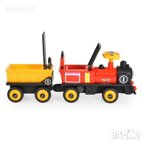🚂✨ Акумулаторен детски влак Tuti – влакче на мечтите! ✨🚂, снимка 4 - Детски велосипеди, триколки и коли - 50904044