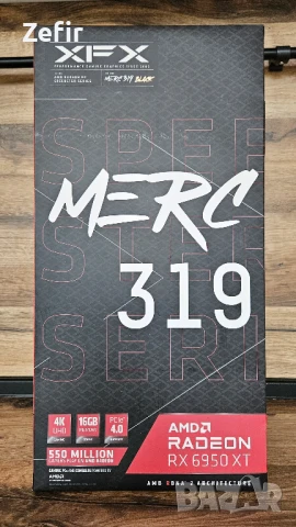 Видеокарта XFX Radeon RX 6950 XT 16GB GPU, снимка 4 - Видеокарти - 51247134