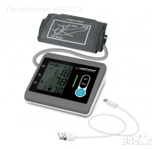 Апарат за кръвно налягане Esperanza, снимка 5 - Други - 51640483