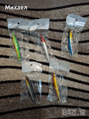 Риболовна макара Okuma Inspira S Blue 40 + воблери, снимка 6 - Макари - 39118683