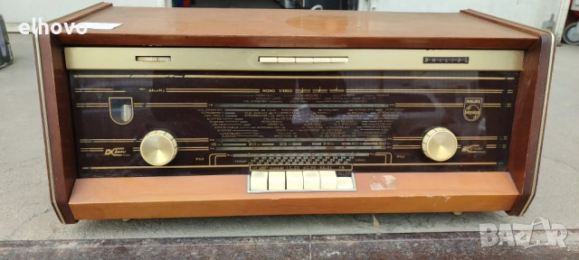 Старо лампово радио Philips B5X23A
