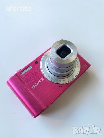 ✅ Sony 🔝 DSC-W810 / 20 MP, снимка 1 - Фотоапарати - 46505935