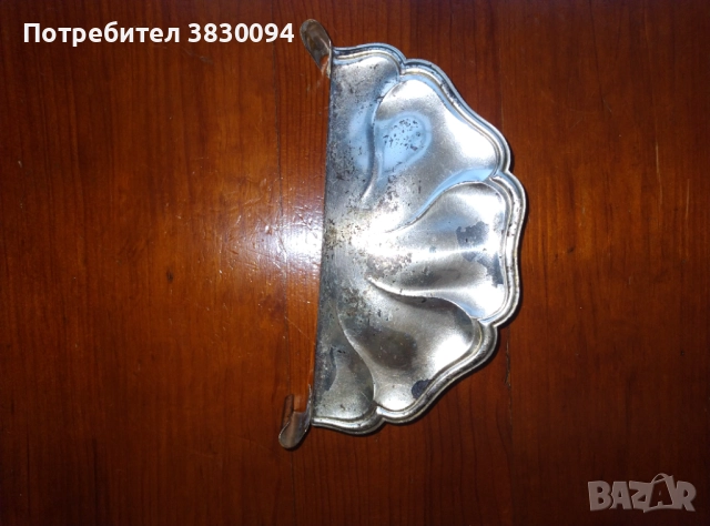 Стар посребрен салфетник, снимка 8 - Антикварни и старинни предмети - 52858491