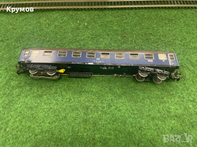 Вагон товарен пътнически поща HO 1:87 влак ЖП модел , снимка 4 - Колекции - 53700359