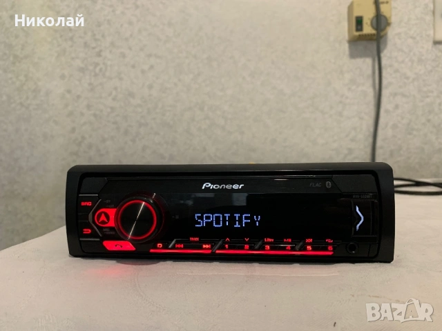 Авто радио Pioneer Bluetooth, снимка 2 - Аксесоари и консумативи - 53465699