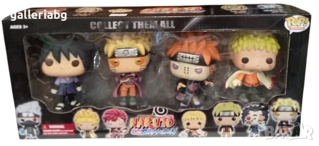 Комплект фигури Funko Pop Naruto Anime манга , снимка 1 - Фигурки - 48106598