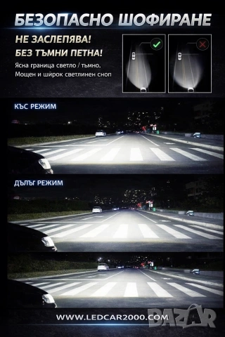 Лед Крушки H4 LED LINE 2 *CANBUS* T10 подарък, снимка 8 - Аксесоари и консумативи - 40938673