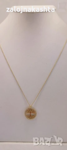 Ново Златно колие-2,40гр/14кр, снимка 2 - Колиета, медальони, синджири - 51329941