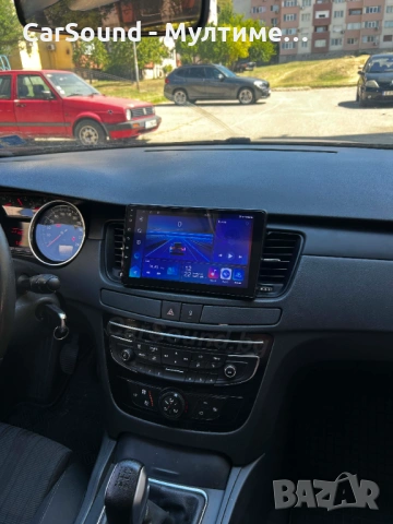 Peugeot 508 - 9" Android 15 Мултимедия Пежо 508 11-18 Навигация Андроид