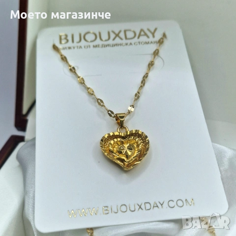 Дамско колие от медицинска стомана - различни модели , снимка 3 - Колиета, медальони, синджири - 53110682