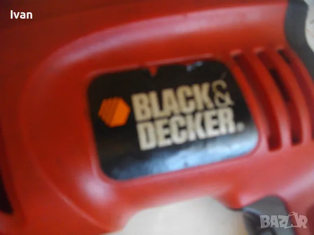 Английска електрическа ударна дрелка бормашина 700 вата BLACK DECKER със забележка по патронник, снимка 8 - Други инструменти - 46901222