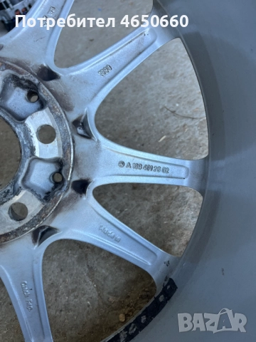 17 цолови алуминиеви джанти за Мерцедес, снимка 8 - Гуми и джанти - 52988625