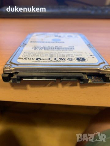 Твърд диск HDD 2.5" 160GB Fujitsu MHZ2160BH-G2 Sata Лаптоп , снимка 3 - Твърди дискове - 45306871