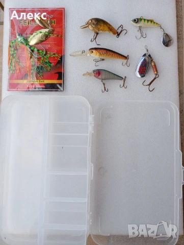 воблери, блесни кутия