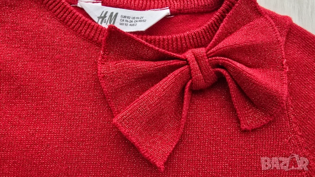 Детска рокля H&M размер 18-24 месеца, снимка 3 - Бебешки рокли - 52621773