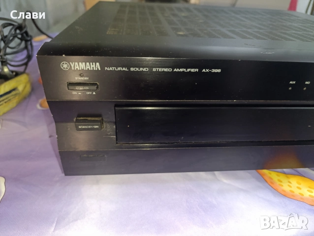 Усилвател Yamaha AX-396 , снимка 10 - Ресийвъри, усилватели, смесителни пултове - 53859463
