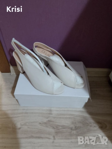 Дамски обувки естествен велур и естествена кожа, снимка 7 - Дамски обувки на ток - 54000691