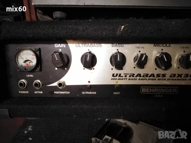 Продавам глава за бас китара Behringer Ultrabass BX3000 t , снимка 5 - Ресийвъри, усилватели, смесителни пултове - 48429109