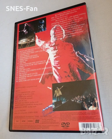 Elton John - Live World Tour 1992, снимка 3 - DVD дискове - 53850751