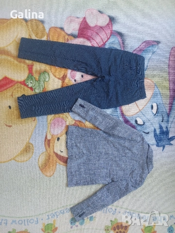 костюм сако и панталон , снимка 2 - Детски комплекти - 51547914