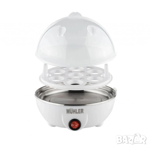 Уред за варене на яйца MUHLER ME-271 – Варете до 7 яйца бързо и лесно, снимка 13 - Друга електроника - 52098456