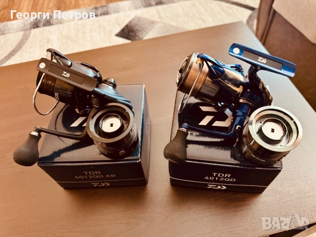 Продавам 2 бр. чисто нови макари Daiwa 24 TDR 4012 QD, снимка 2 - Макари - 53834086