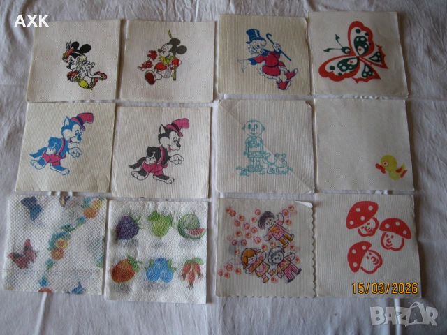 Салфетки колекция, снимка 14 - Други - 38036229