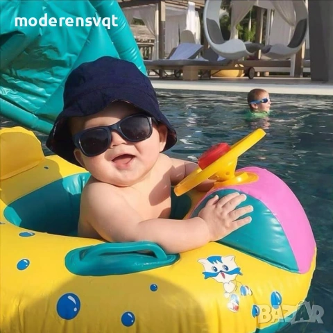 Бебешки пояс с дупки за крачета волан и козирка, снимка 3 - Други - 54147019