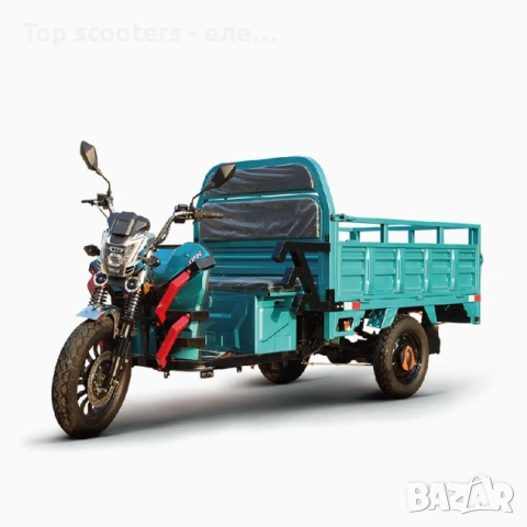 Карго транспортер 72V 45AH с хидравлично повдигане и документи за регистрация