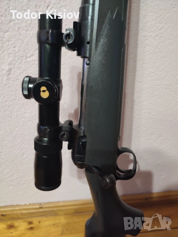 Продавам карабина SAVAGE/ Stevens 30-06 с оптика фомей 1-4*24, снимка 5 - Ловно оръжие - 53128221