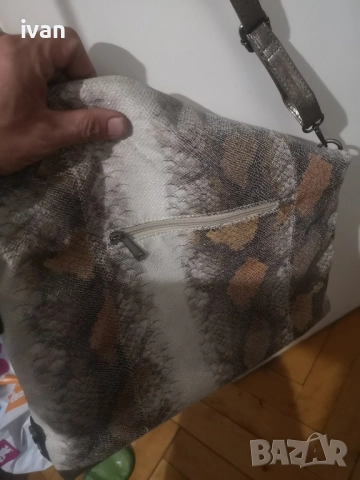 дамска Марков чанта от змийска кожа , снимка 9 - Чанти - 51793852