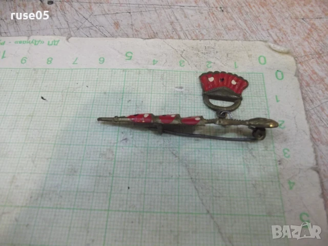 Значка стара бронзова, снимка 2 - Колекции - 50923851