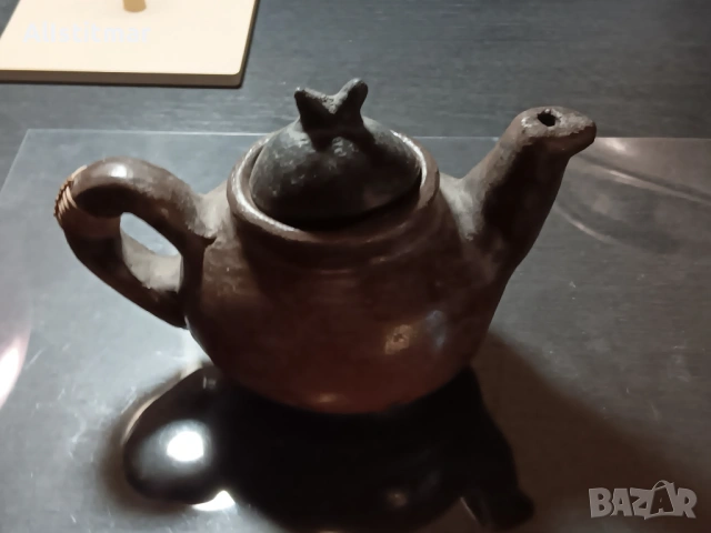 Африкански глинен съд, снимка 3 - Антикварни и старинни предмети - 53115790