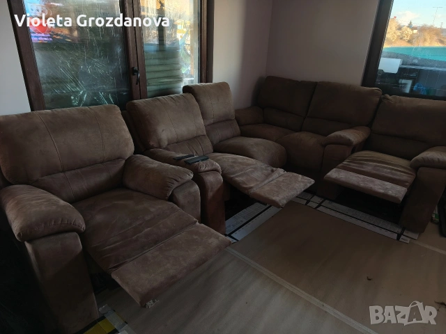 Диван шест местен, снимка 3 - Дивани и мека мебел - 53987823