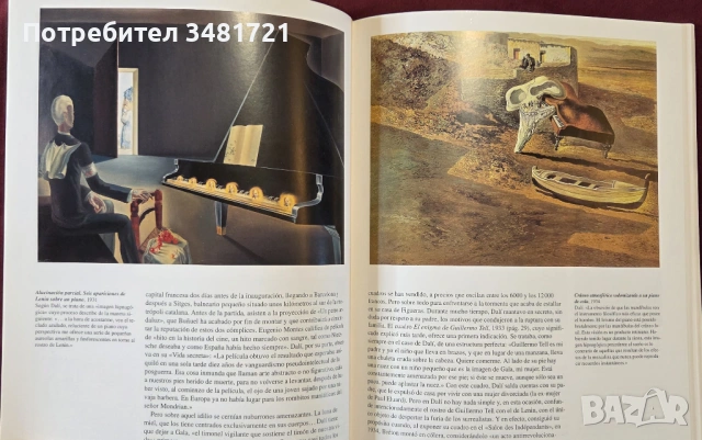 Дали - живот, вдъхновение и произведения / Dalí, снимка 7 - Енциклопедии, справочници - 53748714